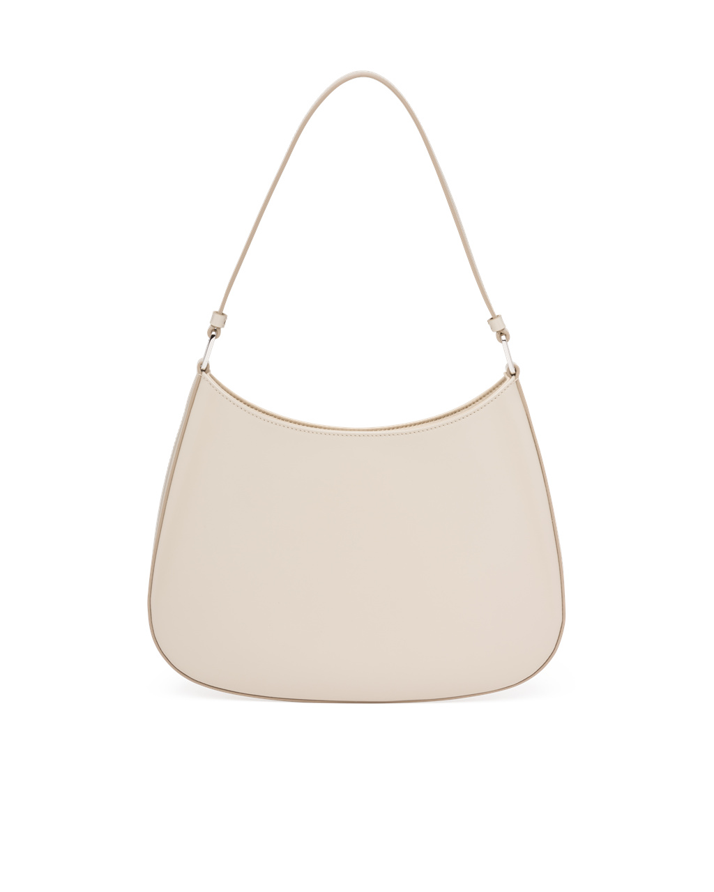 Prada Prada Cleo Brushed Bőr Shoulder Bag Bézs | LPABZF801