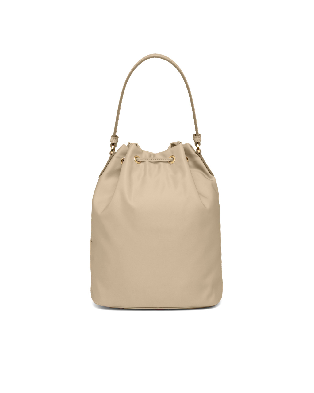 Prada Prada Duet Re-nylon Bucket Shoulder Bag Bézs | OHIMPE182