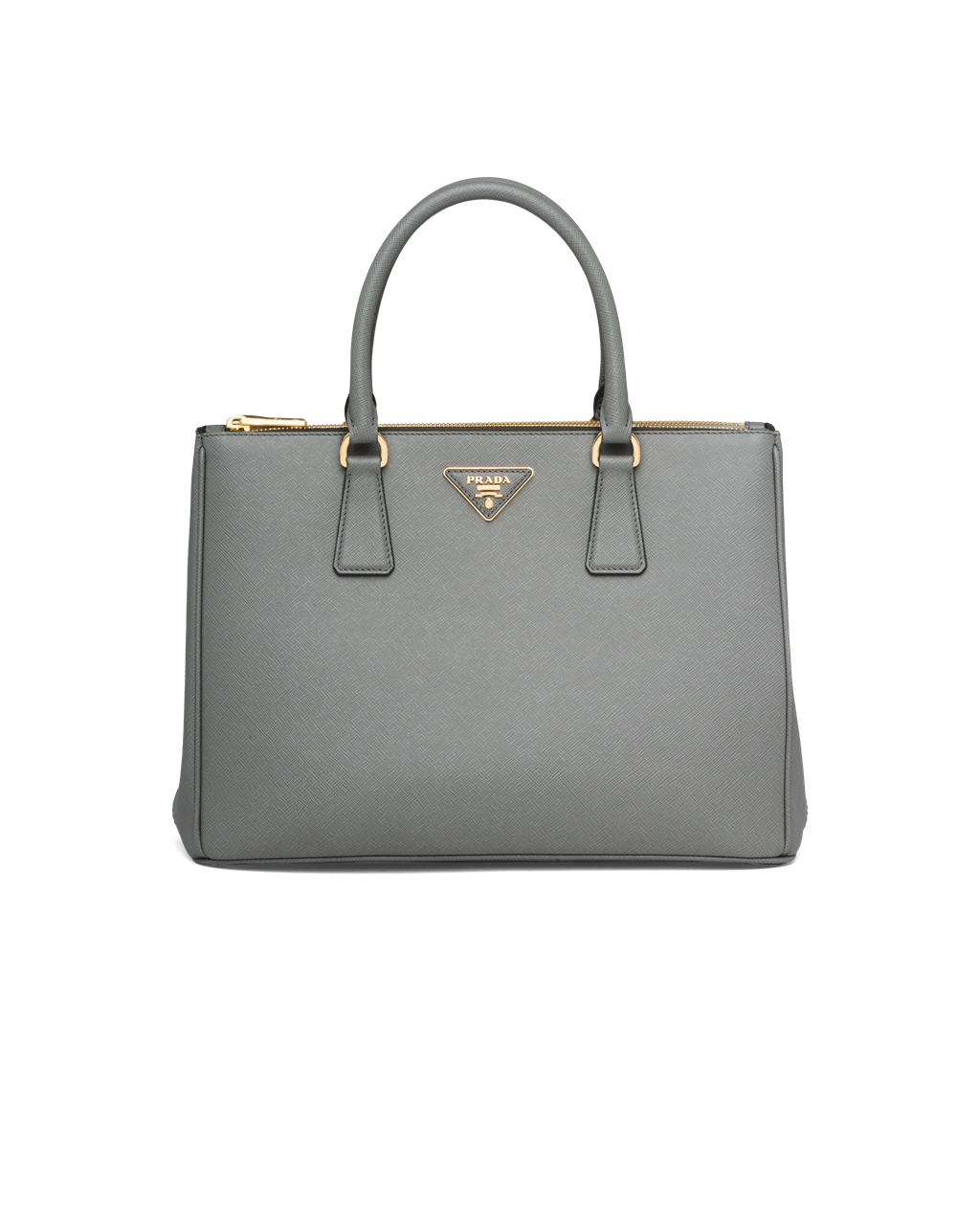 Prada Prada Galleria Saffiano Bőr Large Bag Slate Gray | WIPYEF795