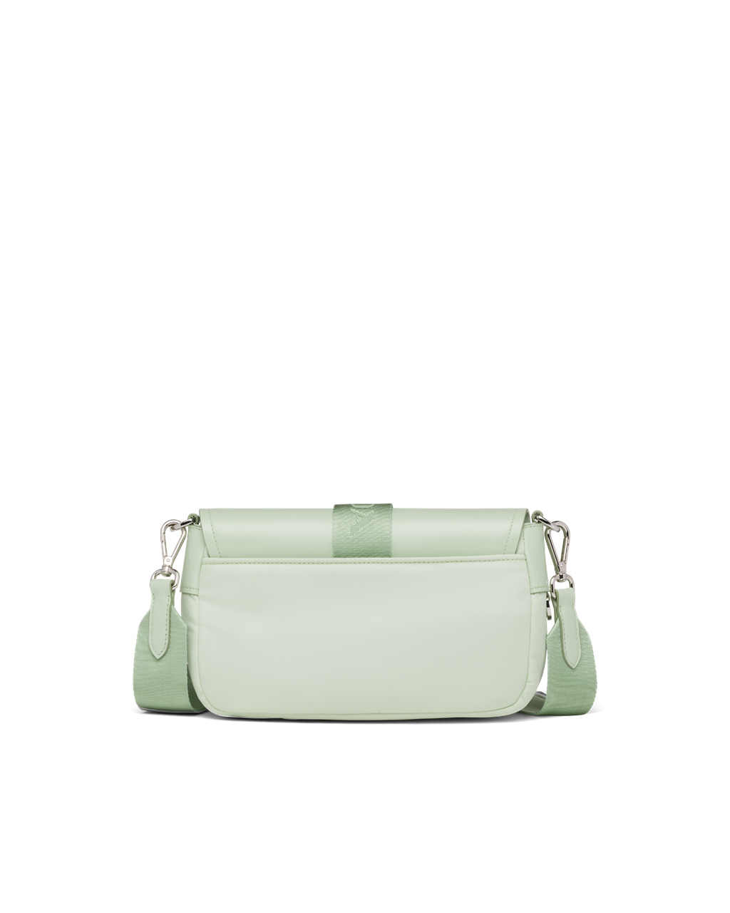 Prada Prada Pocket Nylon And Brushed Bőr Bag Aqua | FLCSKY058