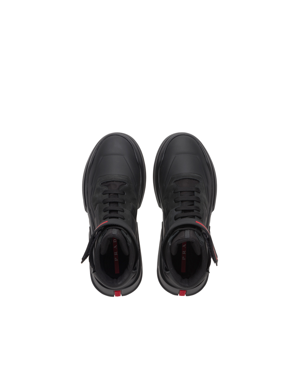 Prada Prada Polarius 19 Lr High-top Sneakers Fekete | MTDUBI604