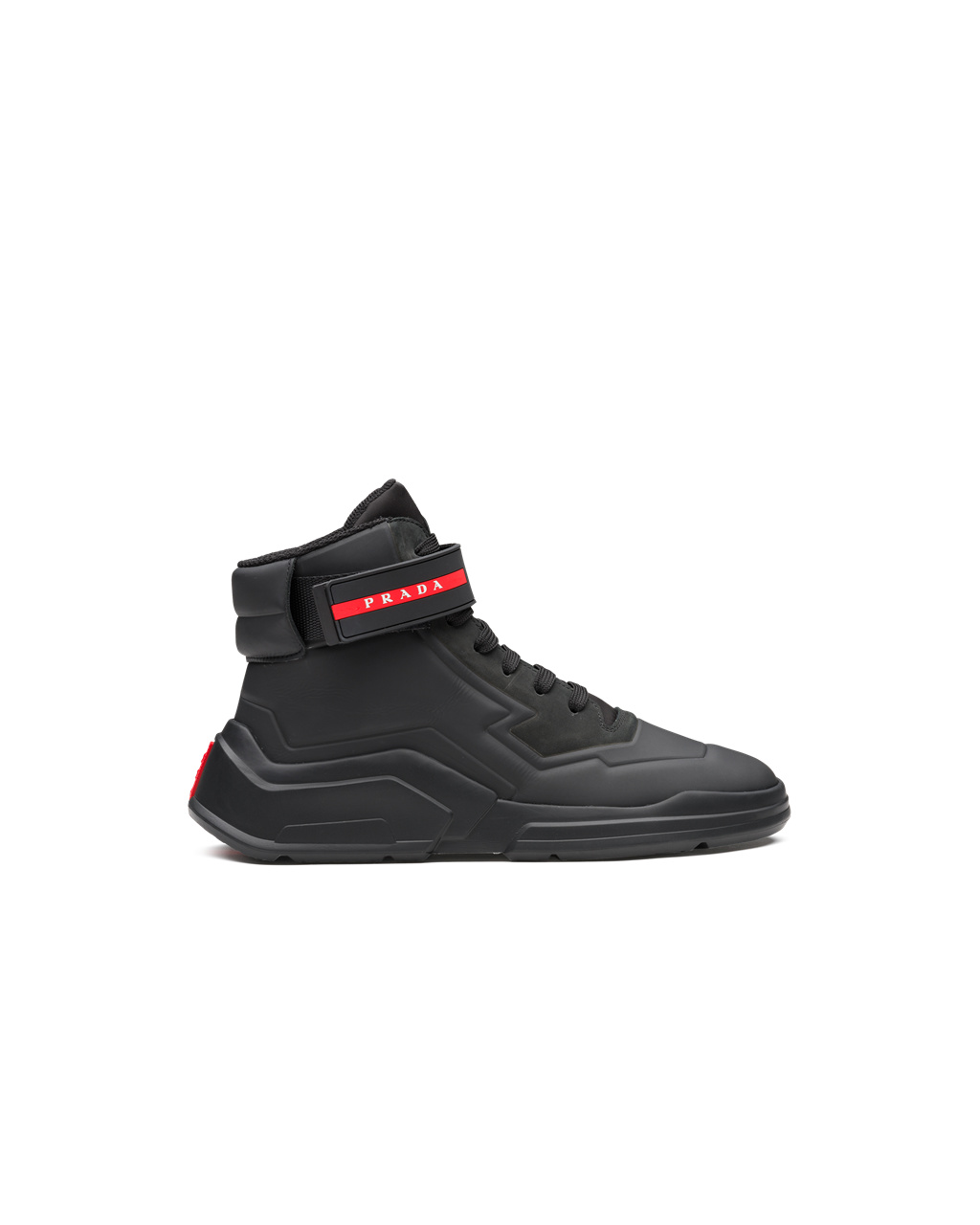 Prada Prada Polarius 19 Lr High-top Sneakers Fekete | MTDUBI604