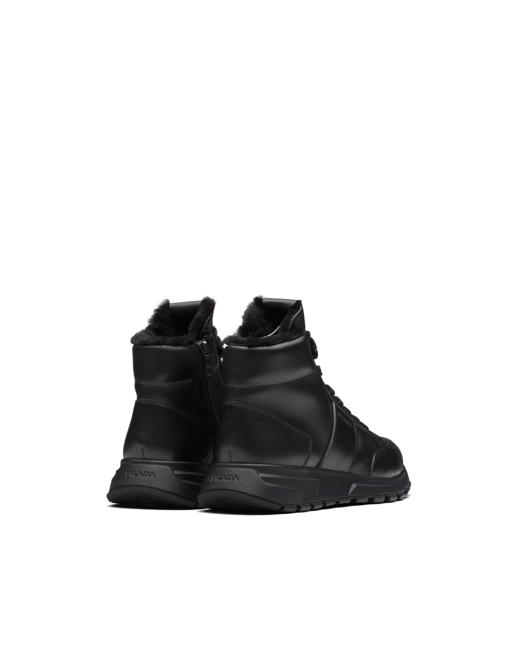 Prada Prada Prax 01 High-top Sneakers Fekete | TRNDGX679