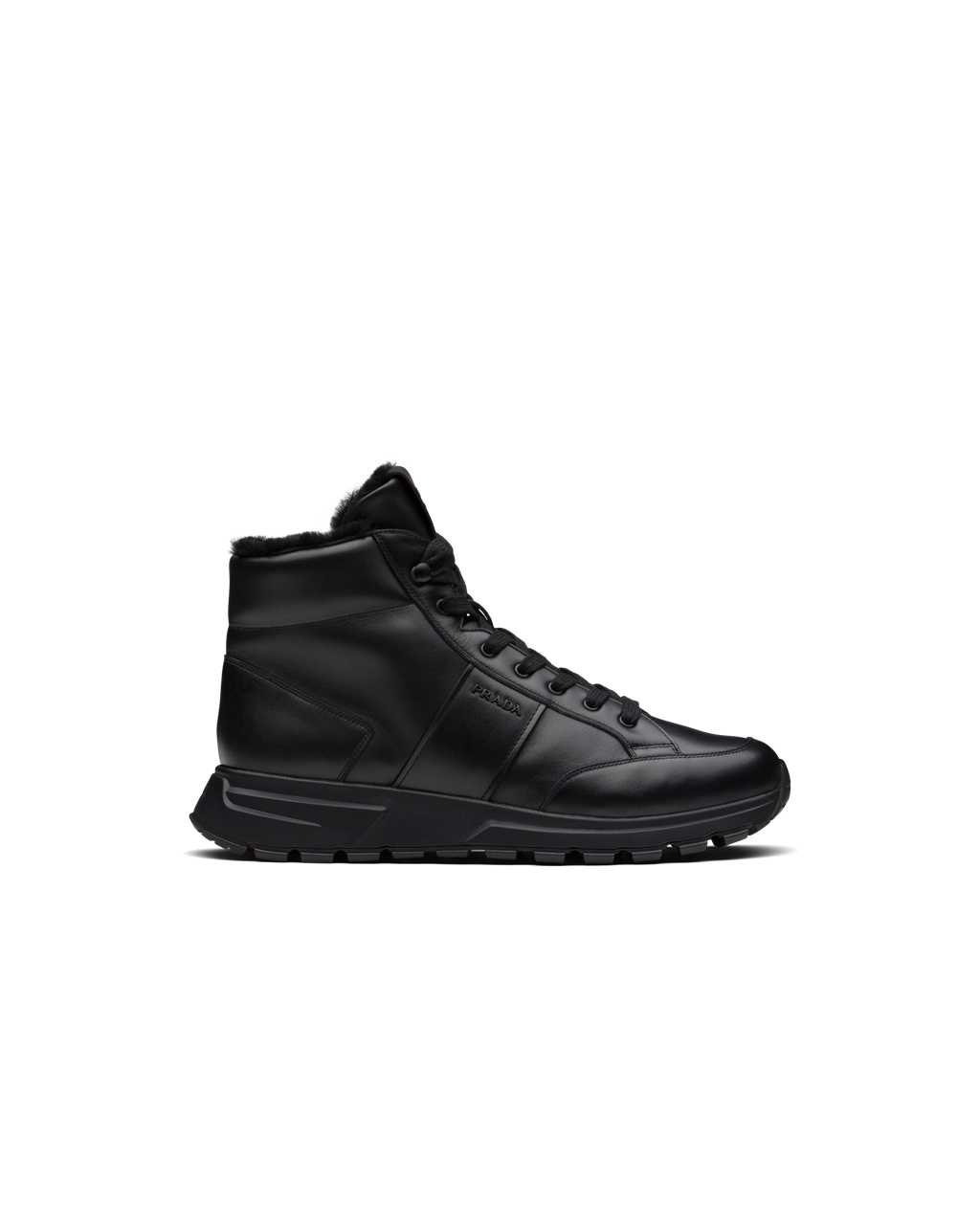 Prada Prada Prax 01 High-top Sneakers Fekete | TRNDGX679