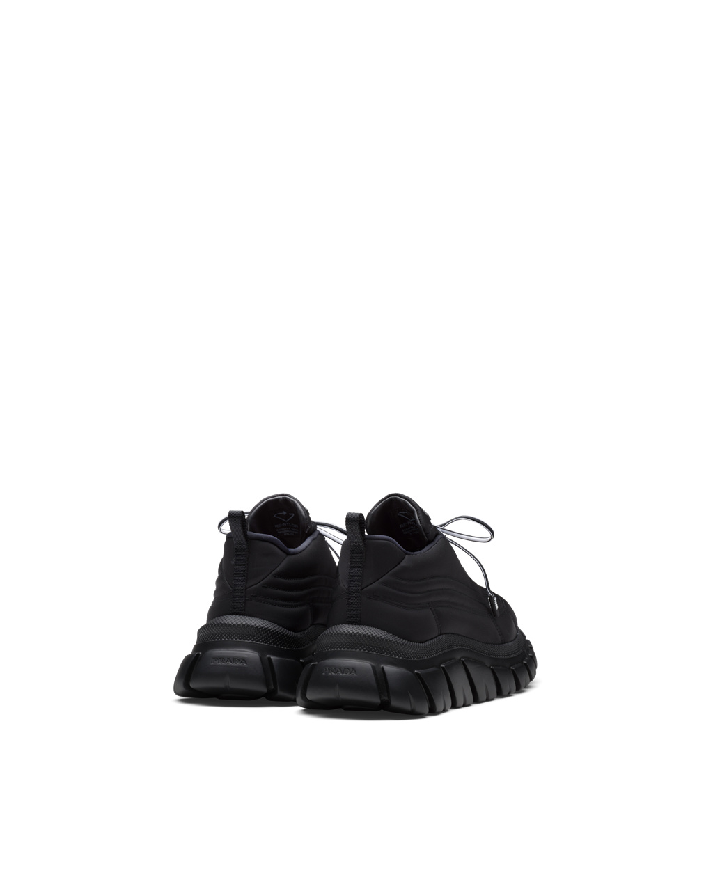 Prada Prada Rush Gabardine Re-nylon Sneakers Fekete | IPFHWZ674