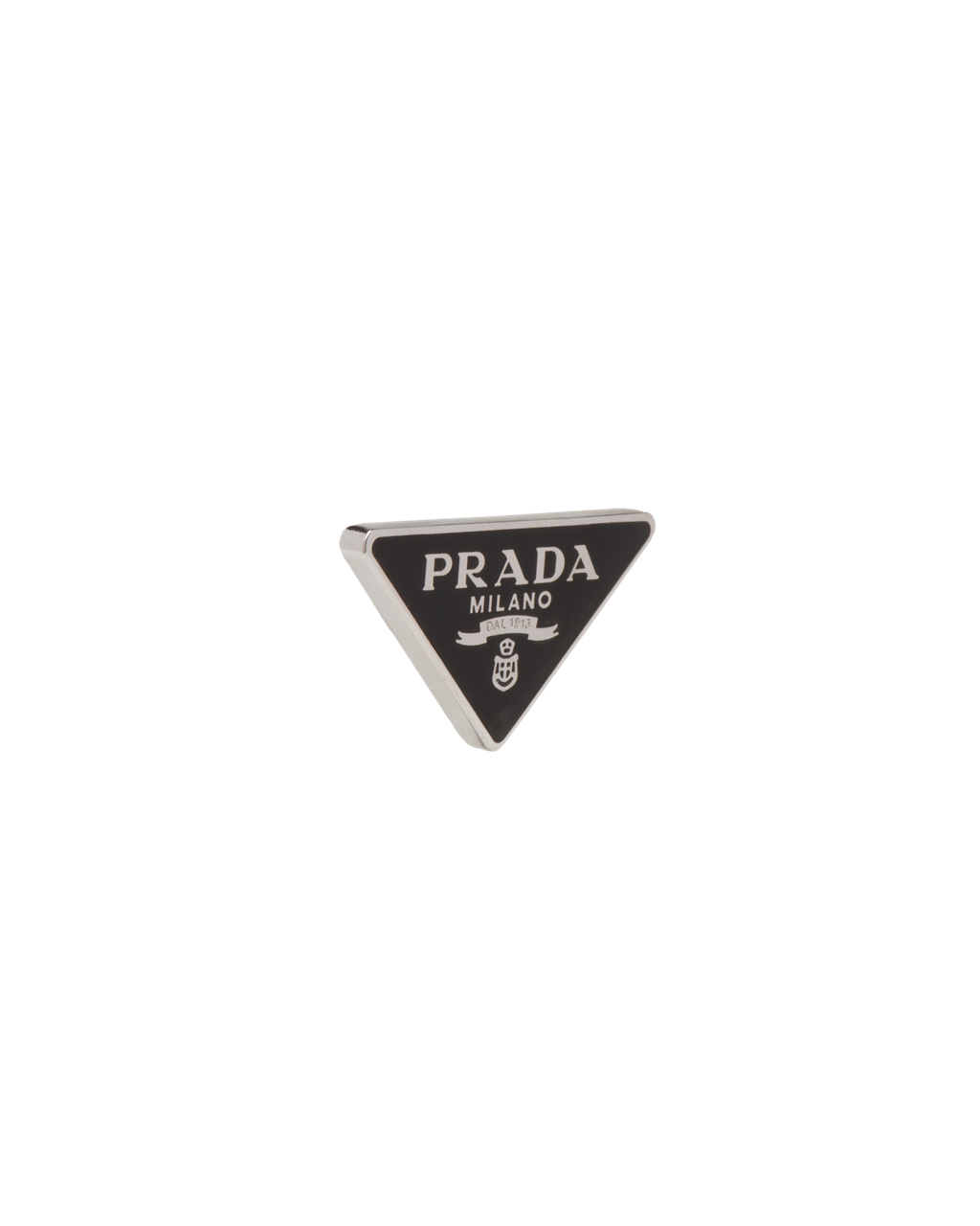 Prada Prada Symbole Clip Left Earring Fekete | BGFPUS943