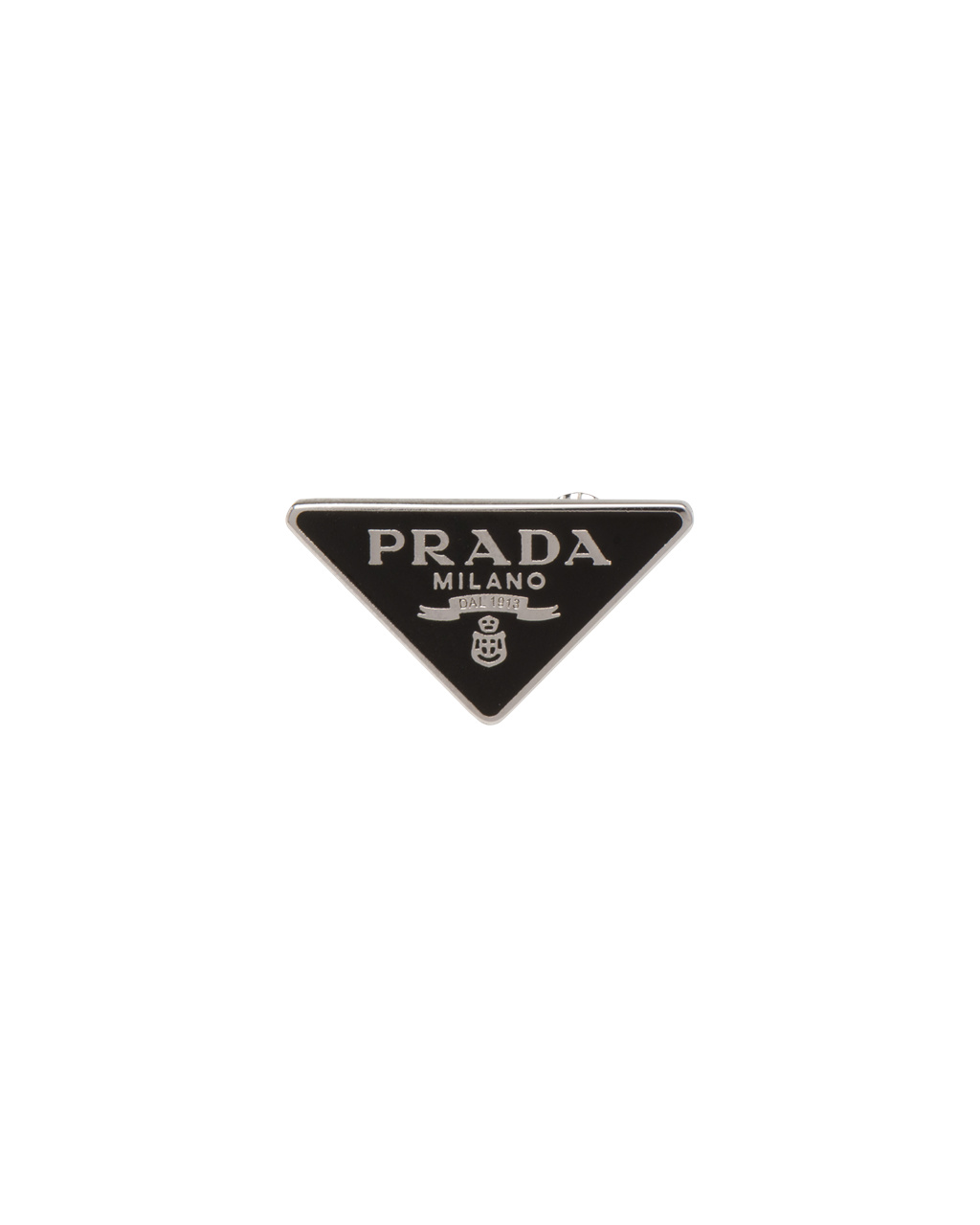 Prada Prada Symbole Clip Right Earring Fekete | QNBUFR319