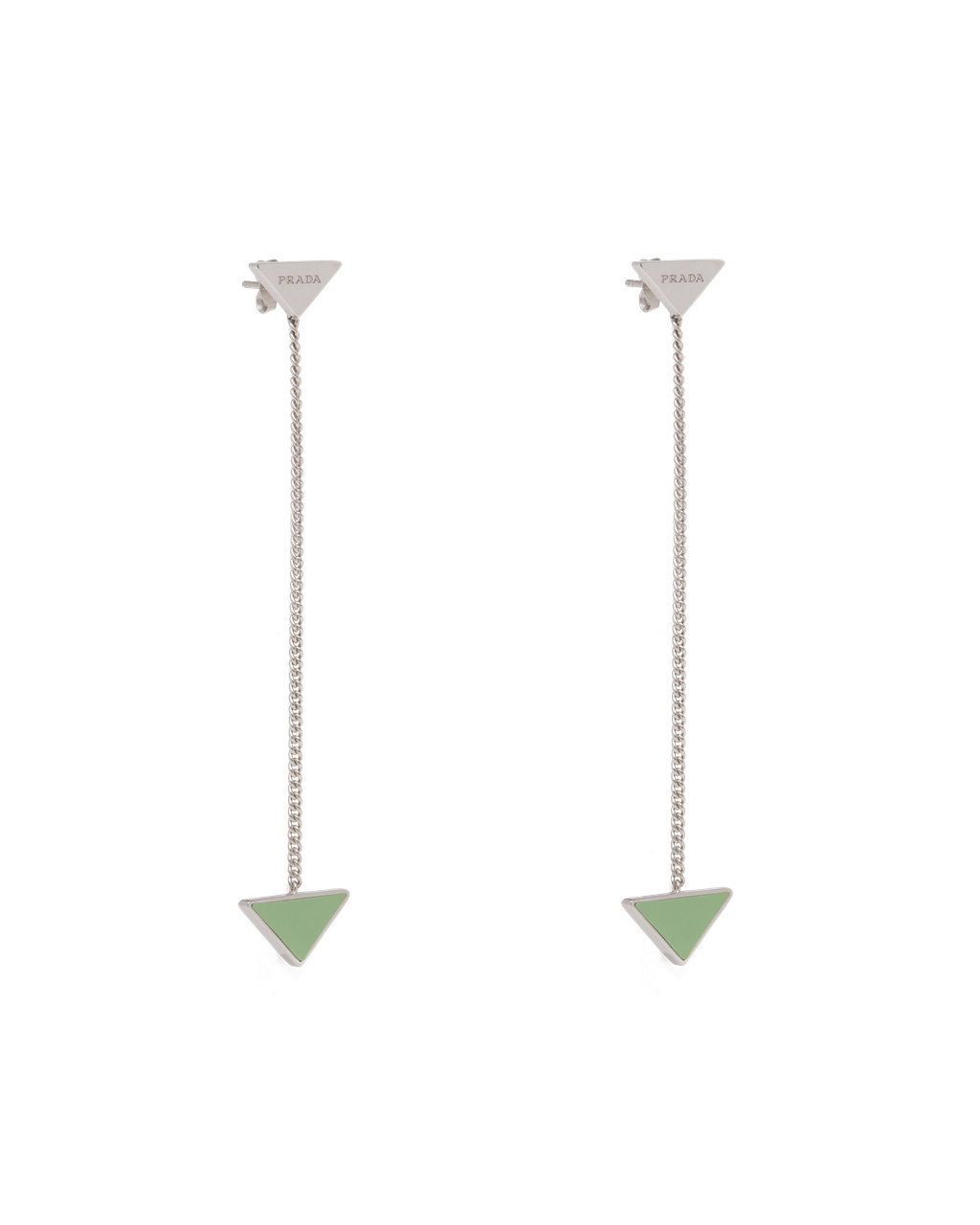 Prada Prada Symbole Drop Earrings Aqua | GNZOJH904