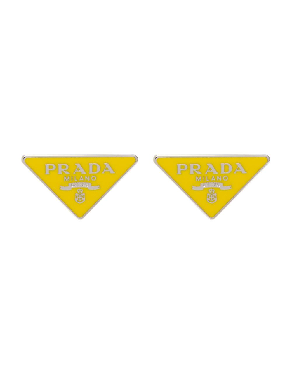 Prada Prada Symbole Earrings Sárga | PZGFTX416