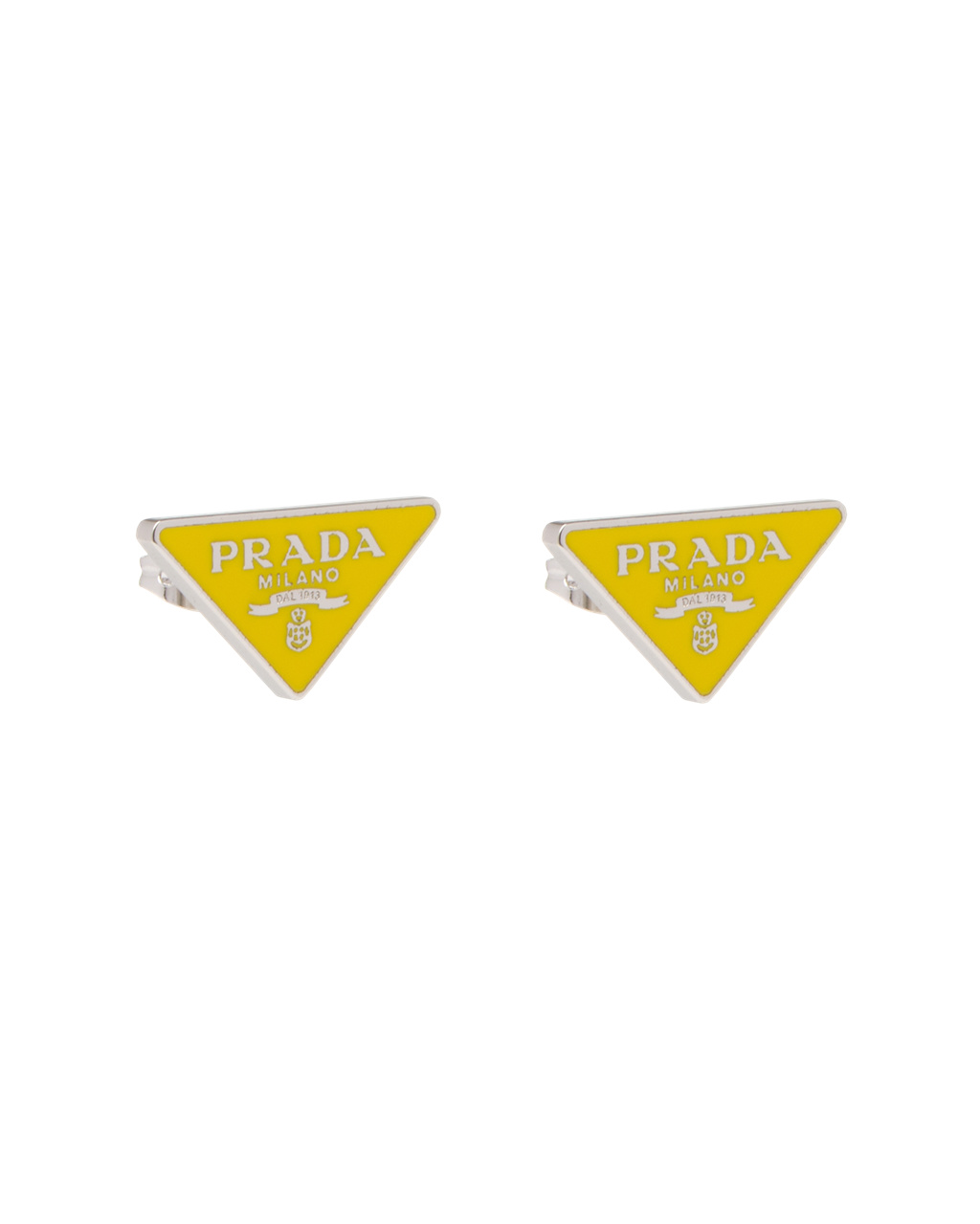 Prada Prada Symbole Earrings Sárga | PZGFTX416