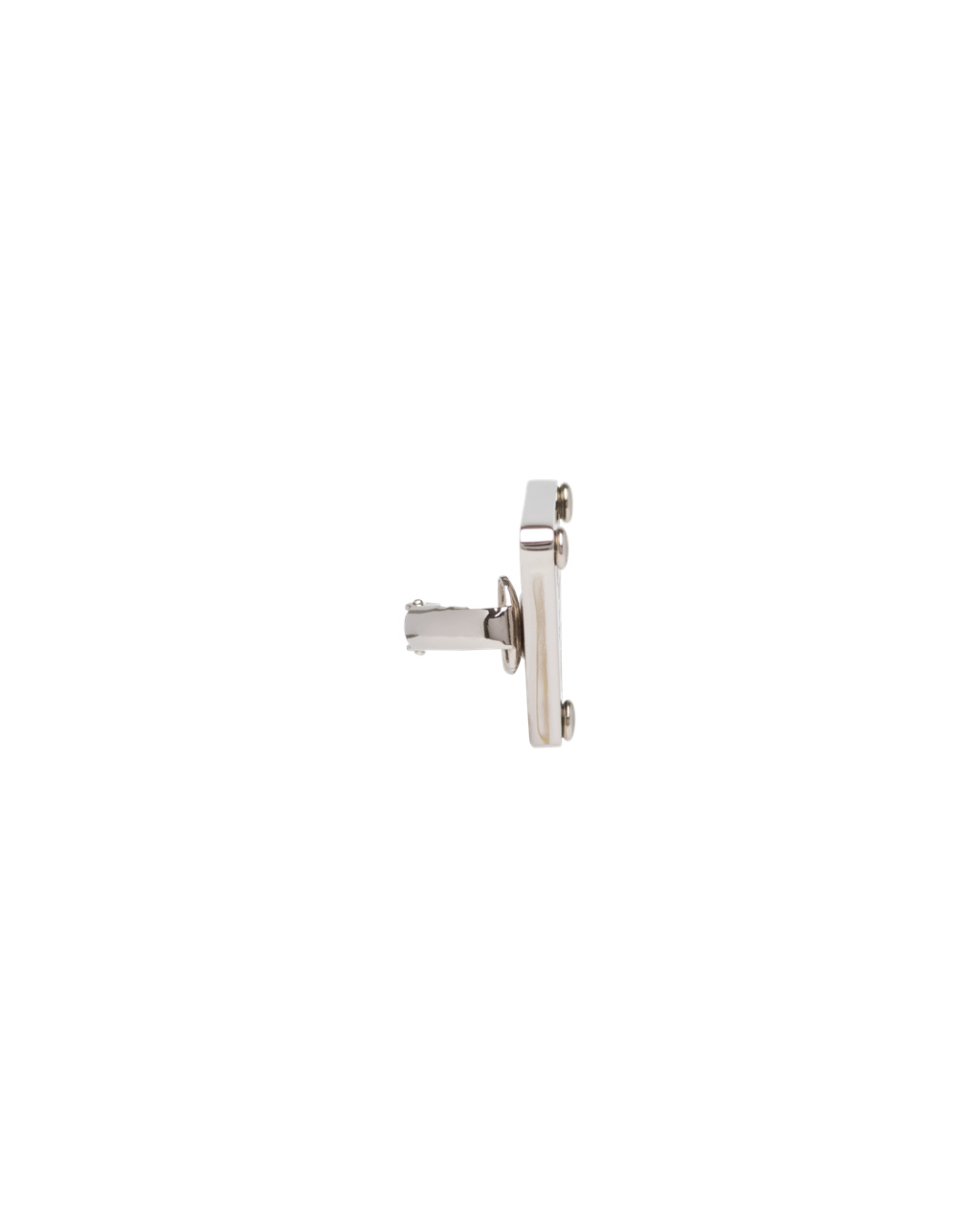 Prada Prada Symbole Single Left Earring Fekete | YGCUDS386