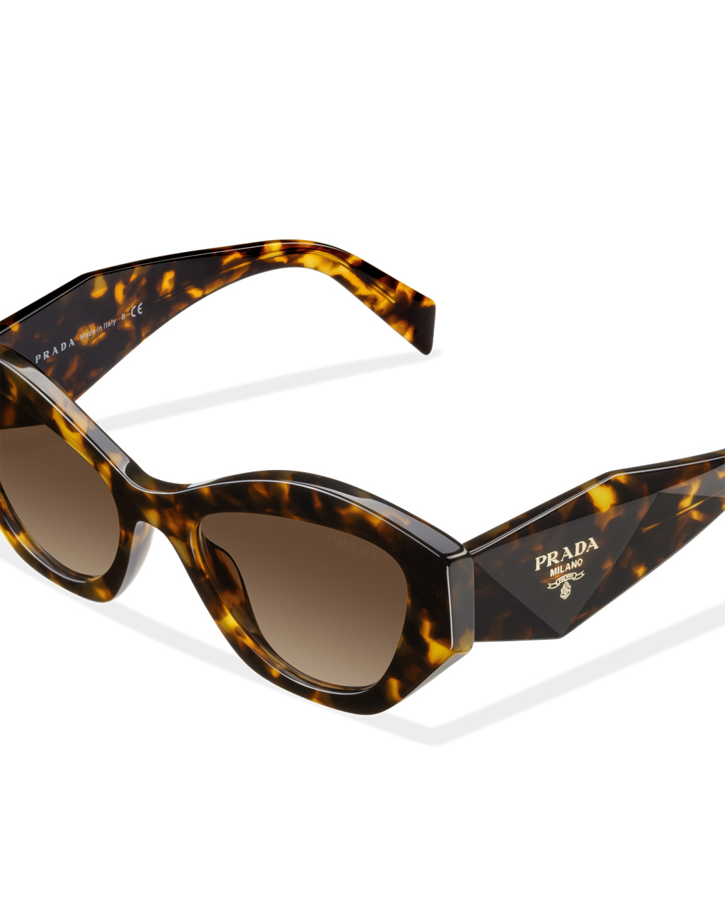 Prada Prada Symbole Sunglasses Cat-eye Gradient Sienna Lenses | XNCKRP369