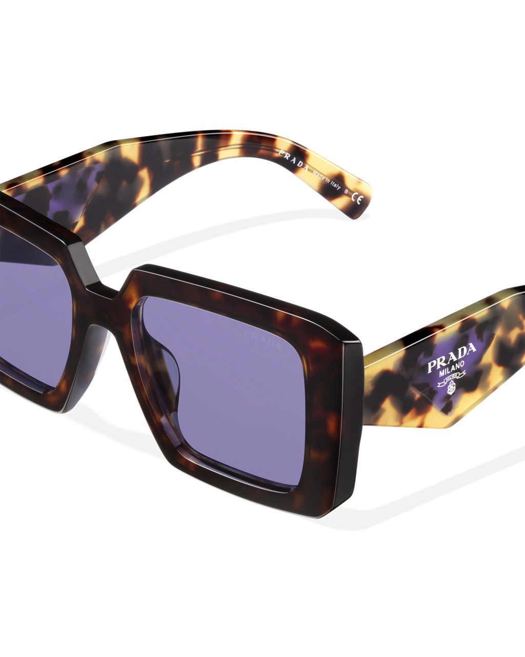 Prada Prada Symbole Sunglasses Squared Iris Lenses | HVINAK465