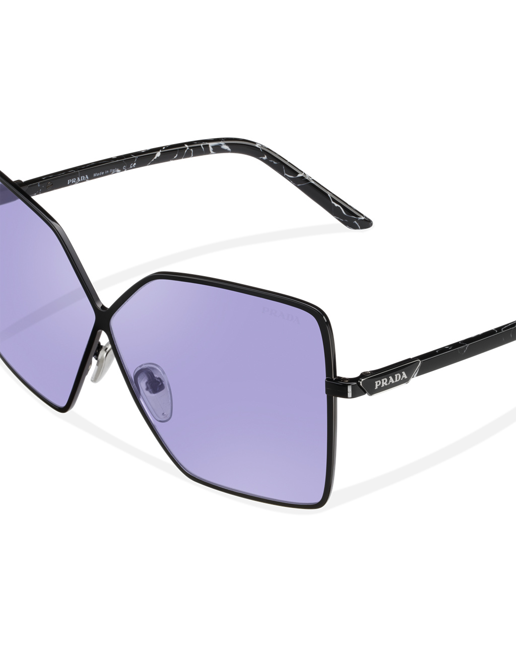 Prada Prada Symbole Sunglasses Squared Lila | FNGSPZ701