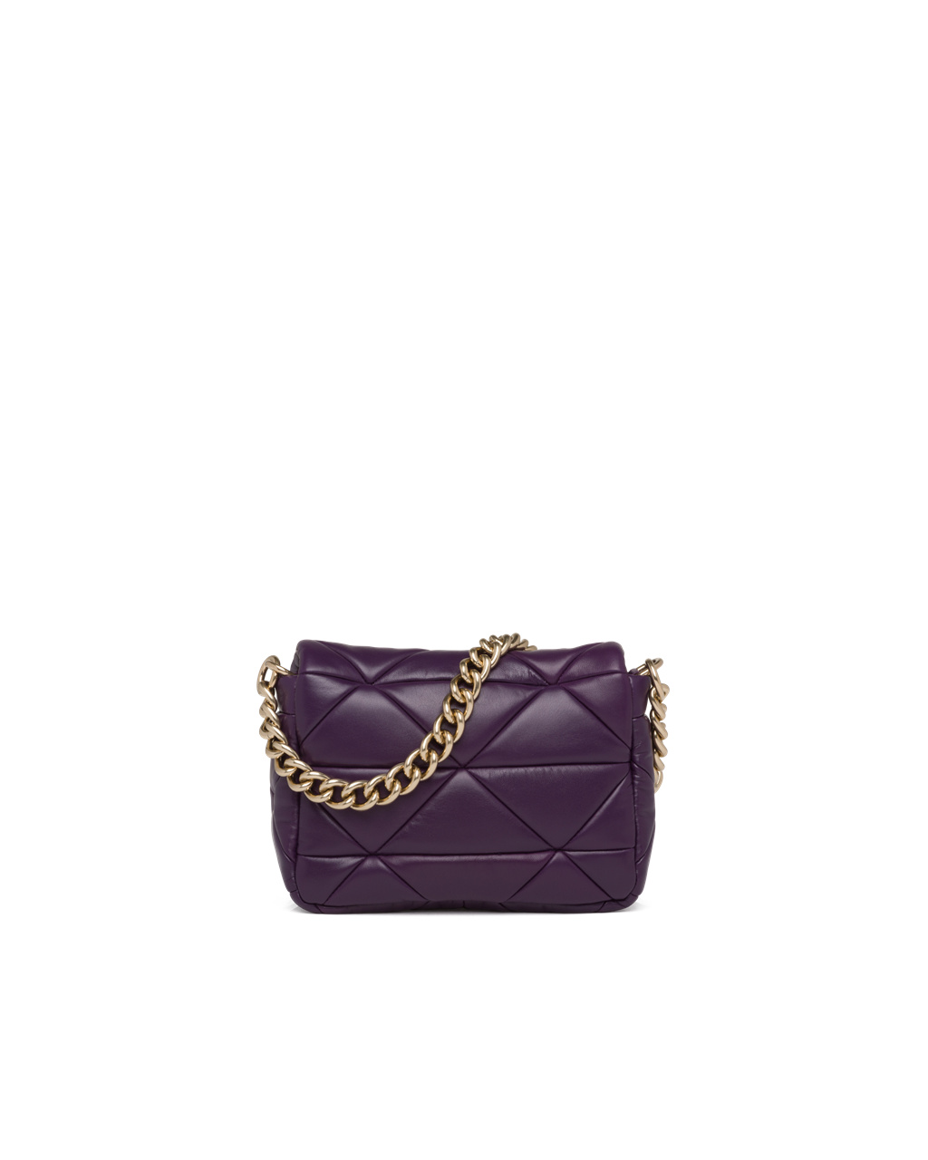 Prada Prada System Nappa Bőr Patchwork Bag Violet | TBAQJG970