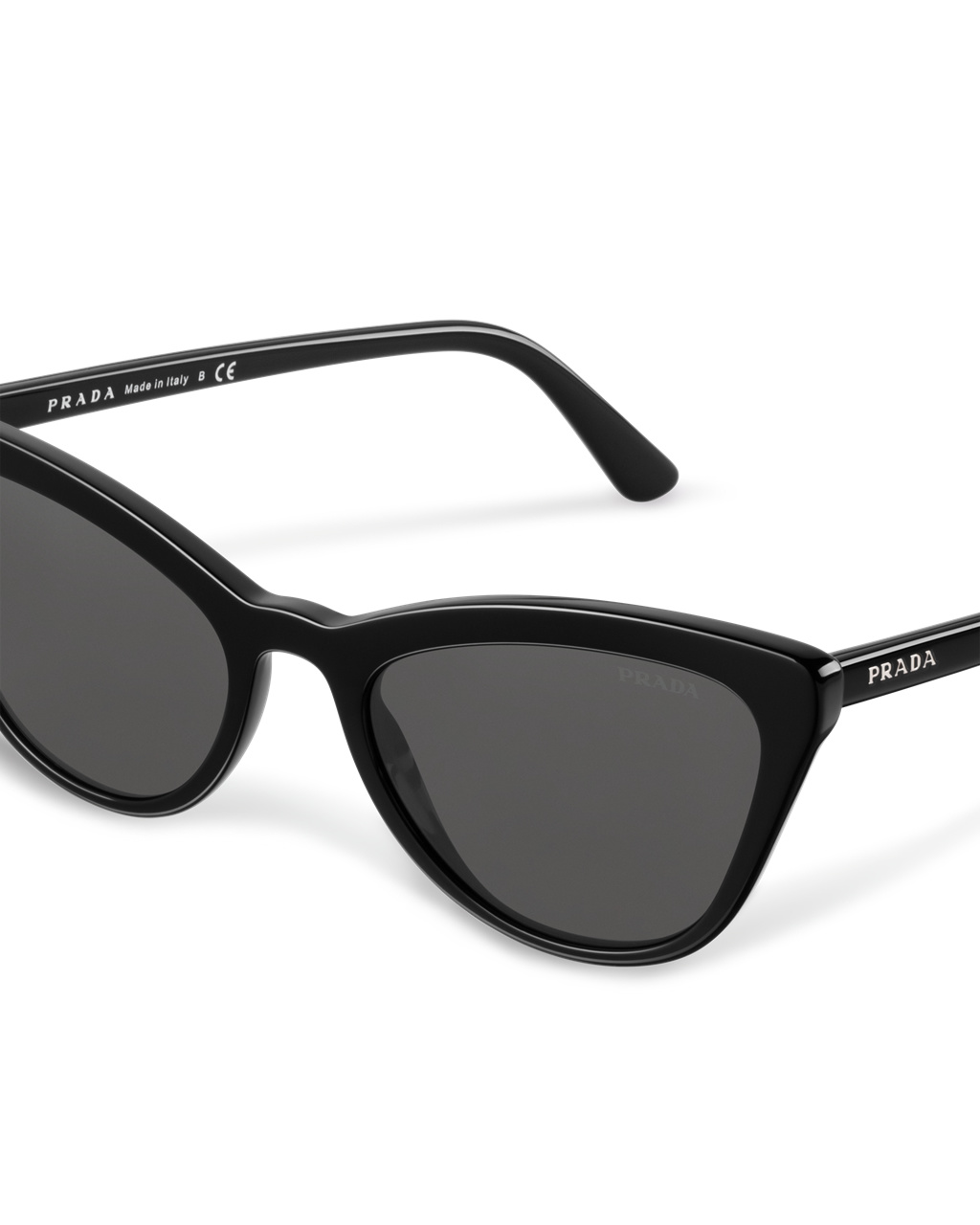 Prada Prada Ultravox Sunglasses Cat-eye Slate Gray Lenses | HARFVL729