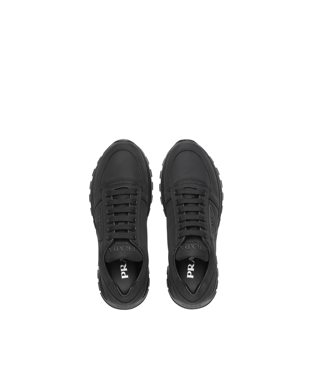 Prada Prax 01 Re-nylon Gabardine Sneakers Fekete | LYMDOI763