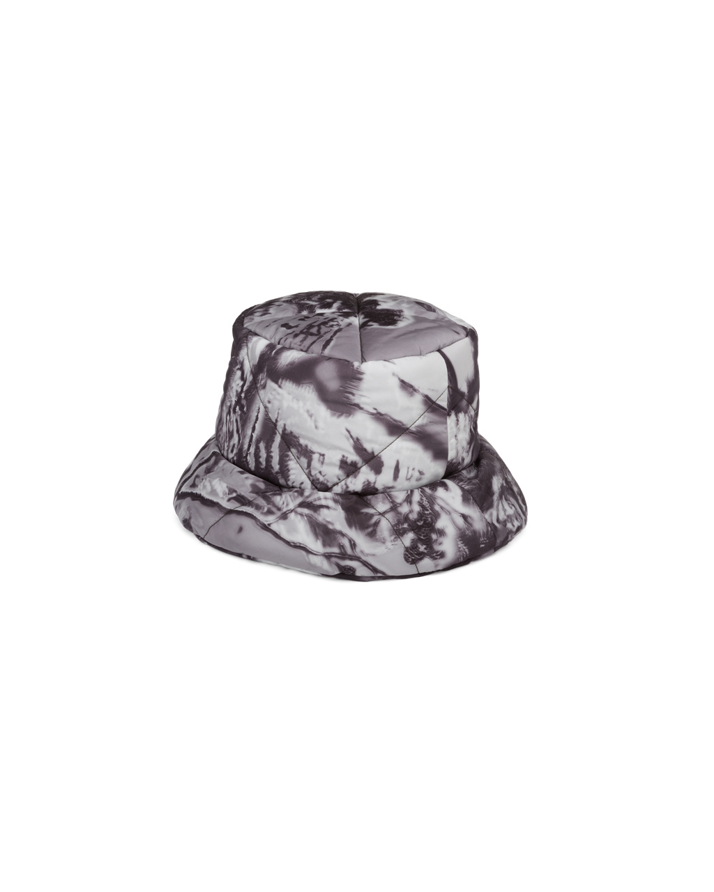 Prada Printed Re-nylon Bucket Hat Cloudy Gray | CLPIYX259