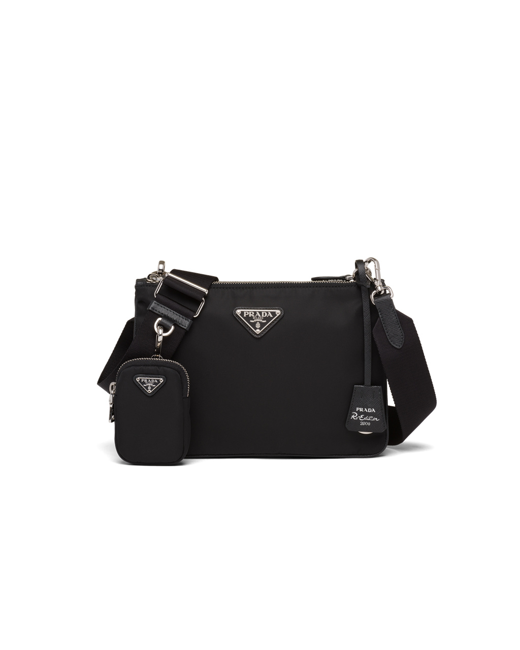 Prada Re-edition 2000 Re-nylon Shoulder Bag Fekete | JNDYUM615