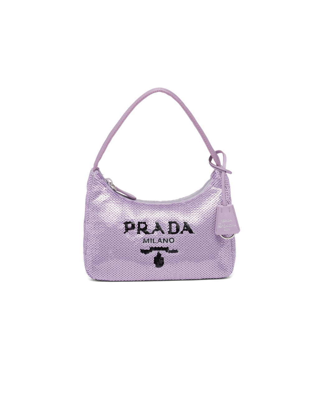 Prada Re-edition 2000 Sequined Re-nylon Mini-bag Fekete | FVGIOD703