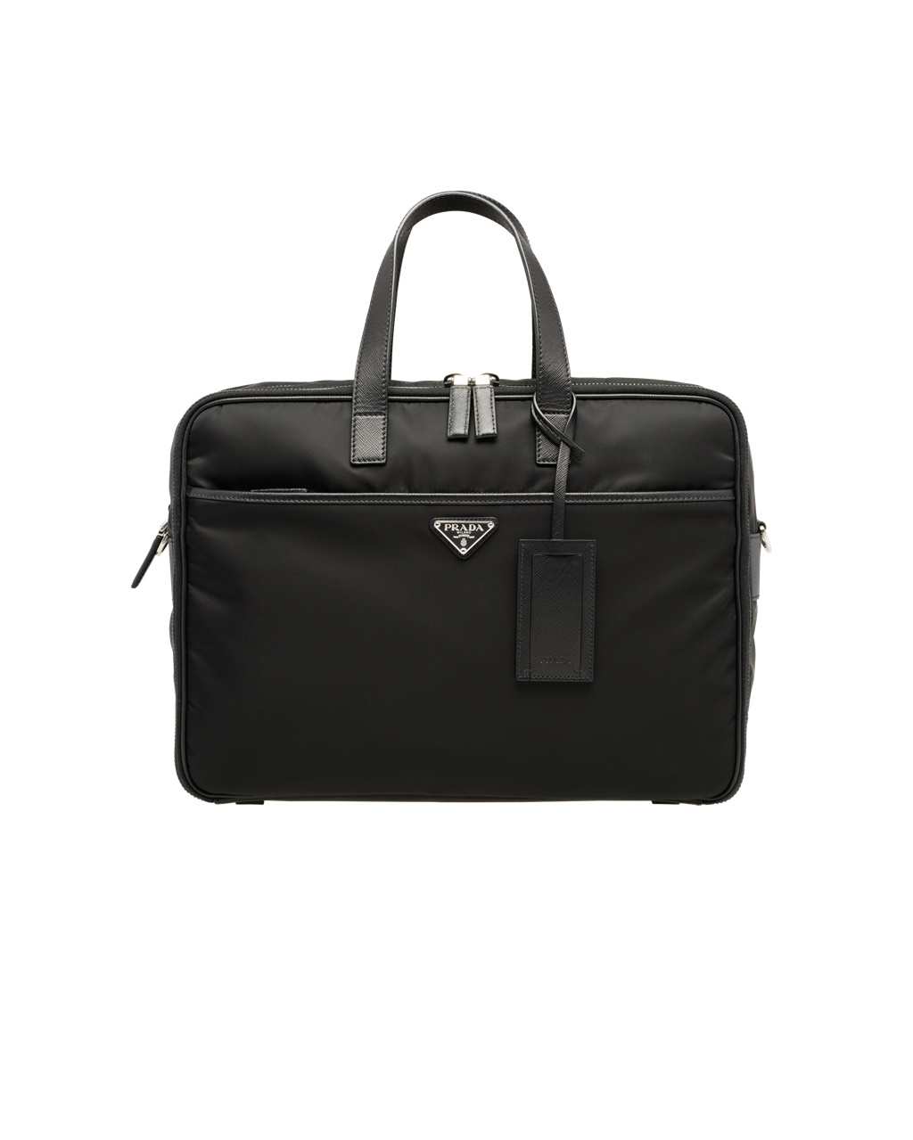 Prada Re-nylon And Saffiano Bőr Briefcase Fekete | MVYCBF250