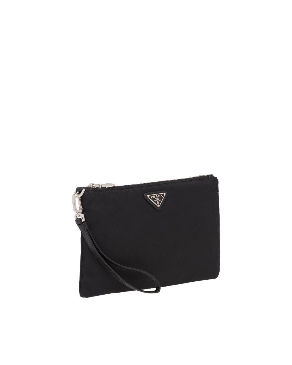 Prada Re-nylon And Saffiano Bőr Pouch Fekete | LUAPHF210