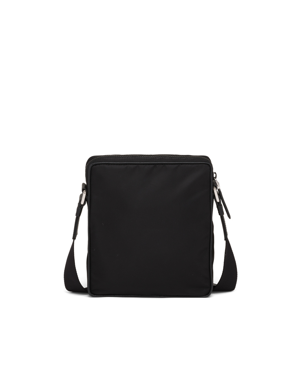 Prada Re-nylon And Saffiano Bőr Shoulder Bag Fekete | IJDBQZ387