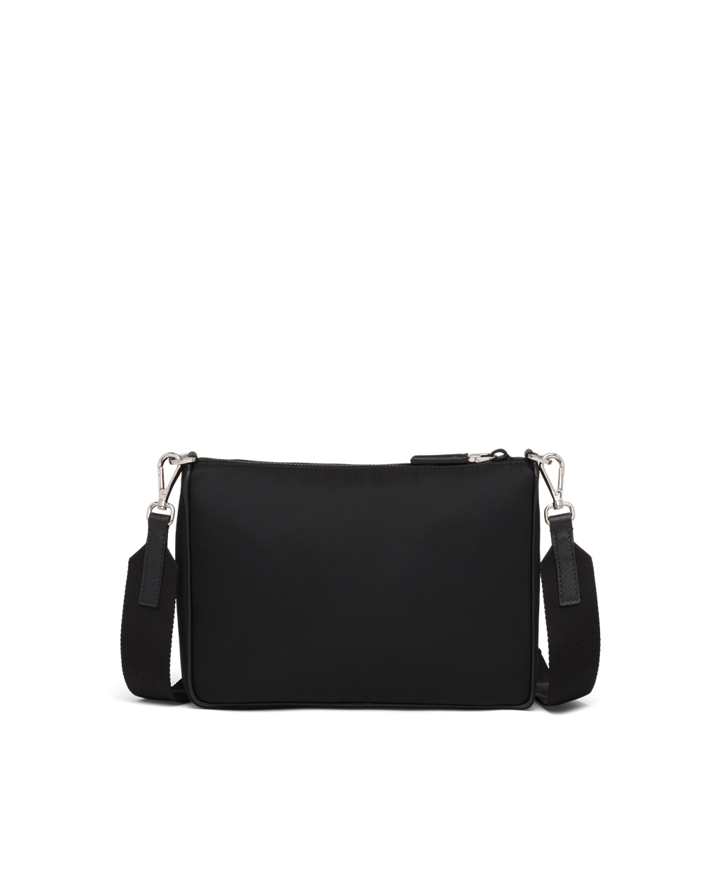 Prada Re-nylon And Saffiano Bőr Shoulder Bag Fekete | SMAHOT193