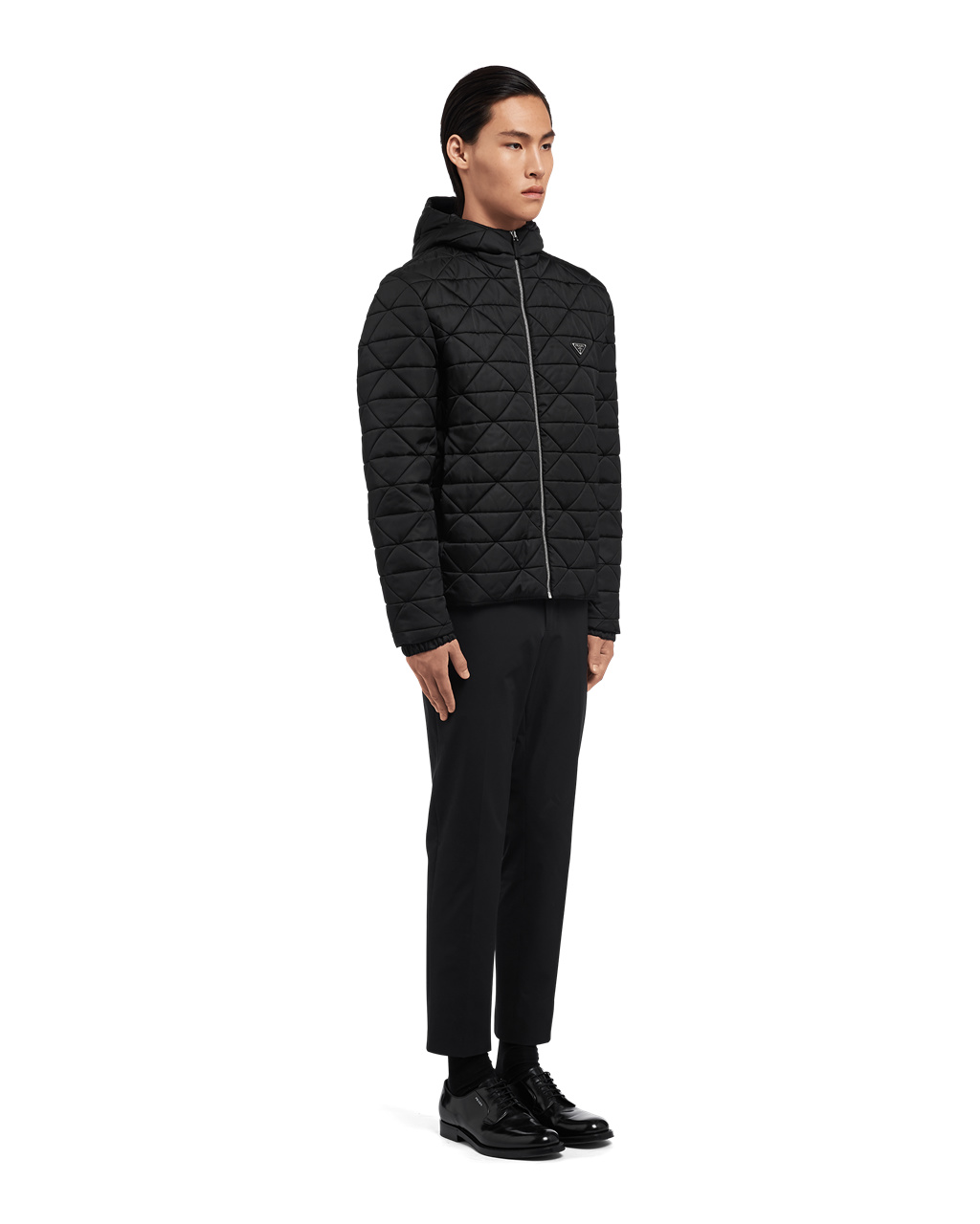 Prada Re-nylon Blouson Jacket Fekete | KWRGNJ498