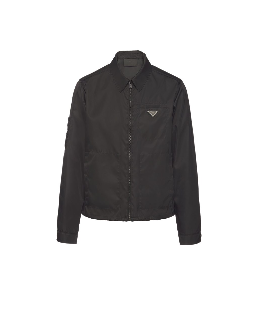 Prada Re-nylon Blouson Jacket Fekete | ZHYFVU680