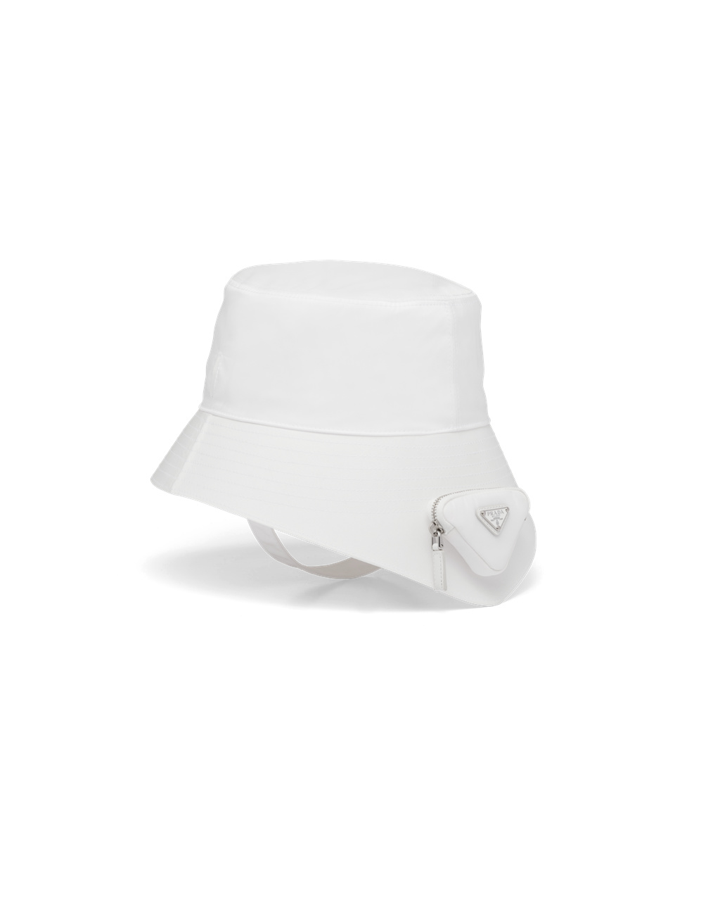 Prada Re-nylon Bucket Hat Fehér | VQWZSD256