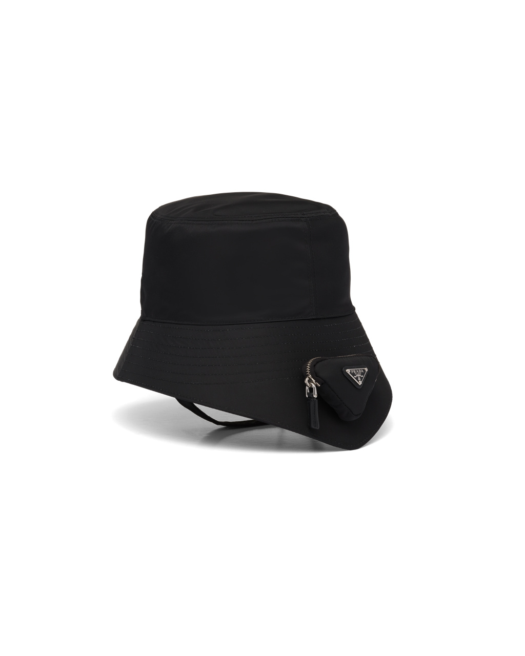 Prada Re-nylon Bucket Hat Fekete | UJTCHM614