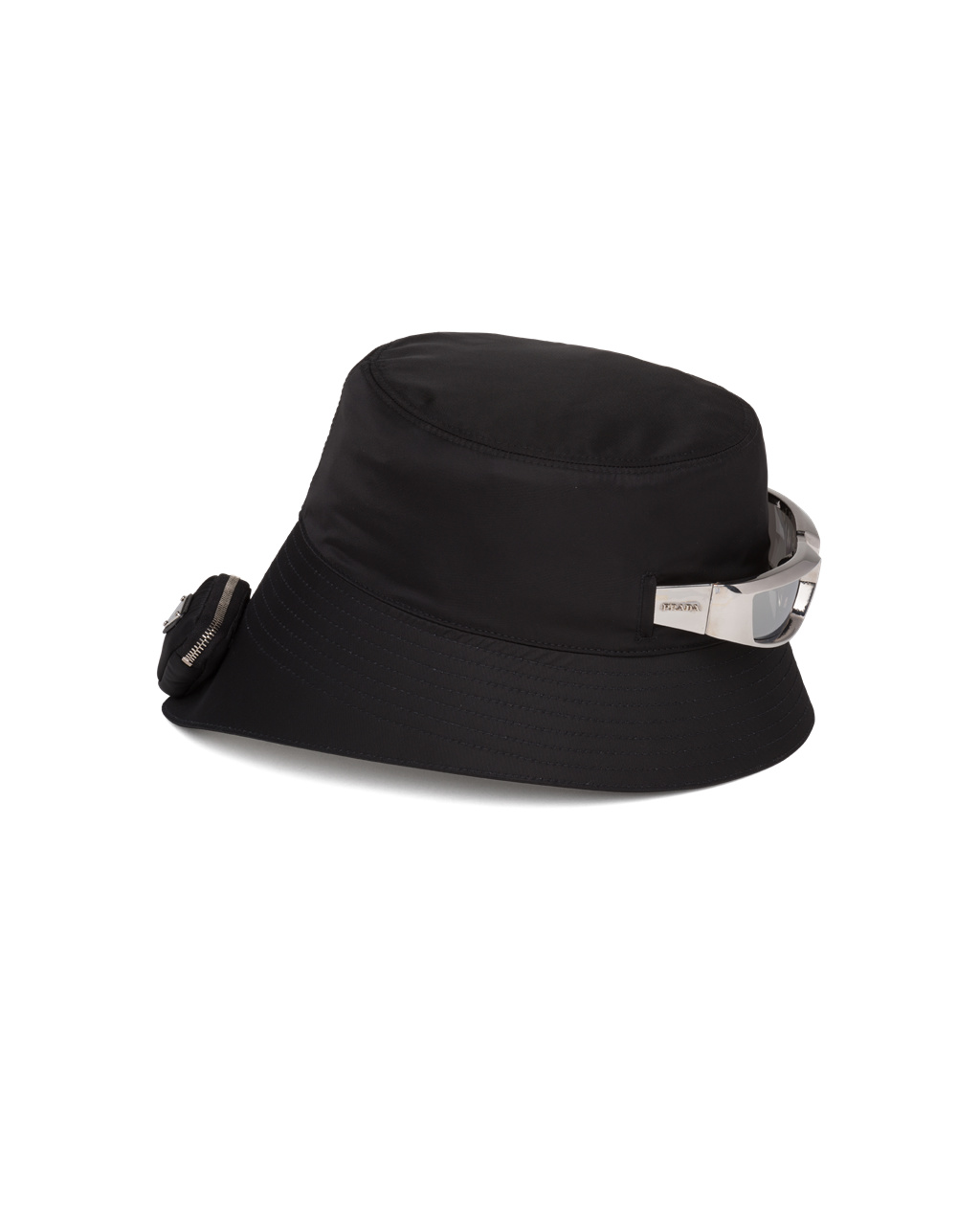 Prada Re-nylon Bucket Hat Fekete | UJTCHM614