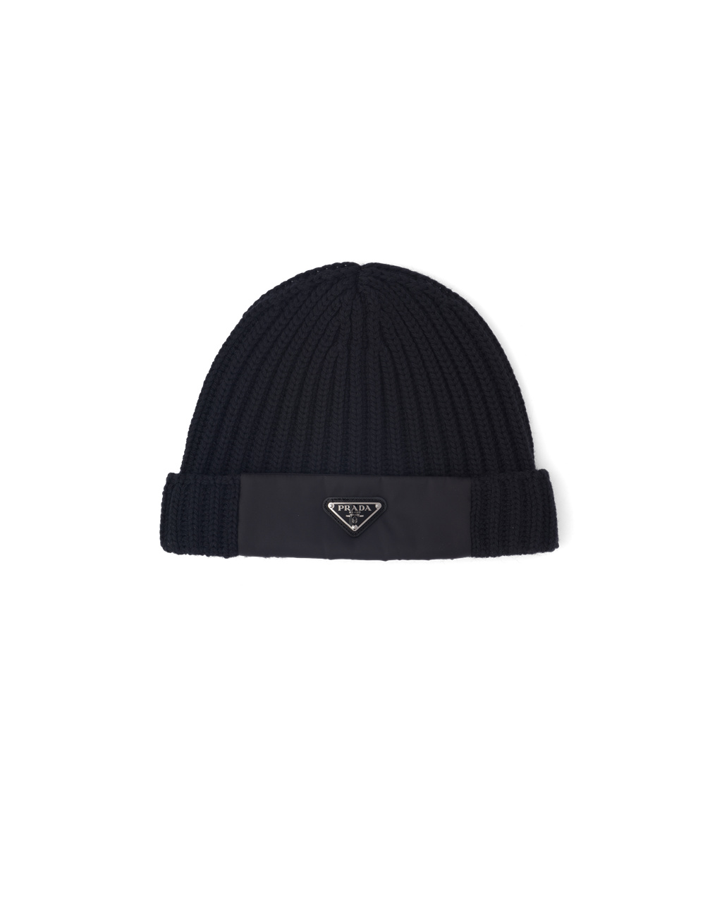 Prada Re-nylon Gabardine And Wool Cap Fekete | EIFSOH276