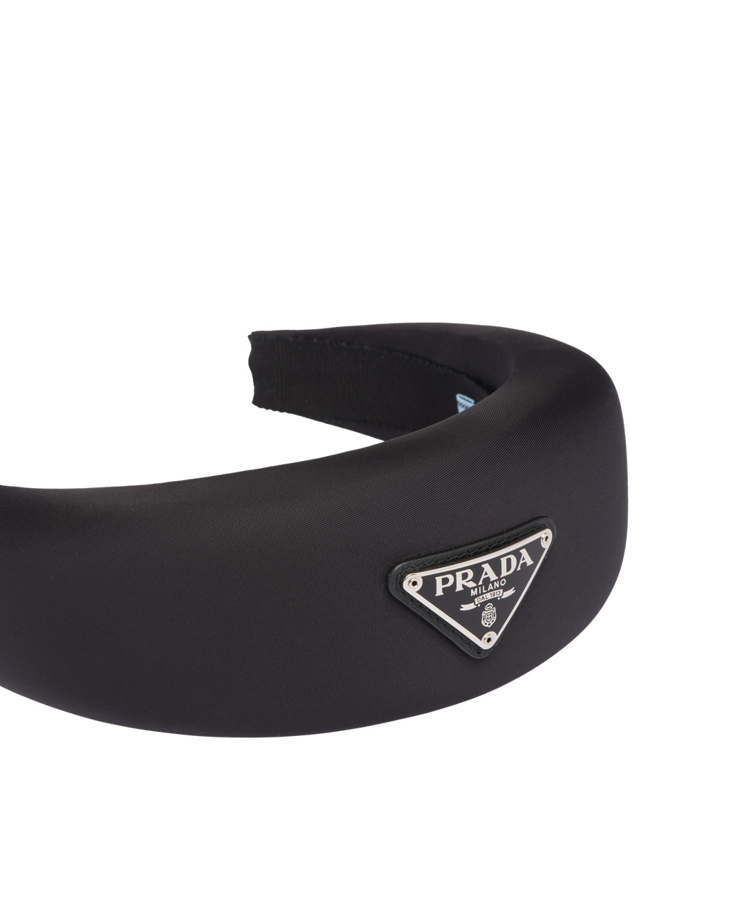 Prada Re-nylon Headband Fekete | KXATPH042