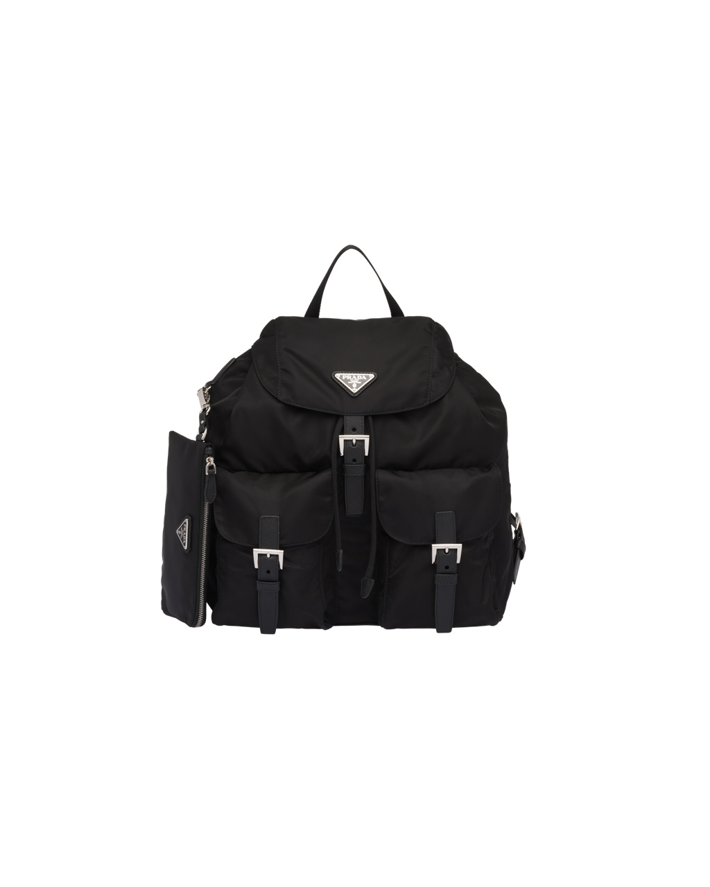 Prada Re-nylon Medium Backpack Fekete | SDGAEC235