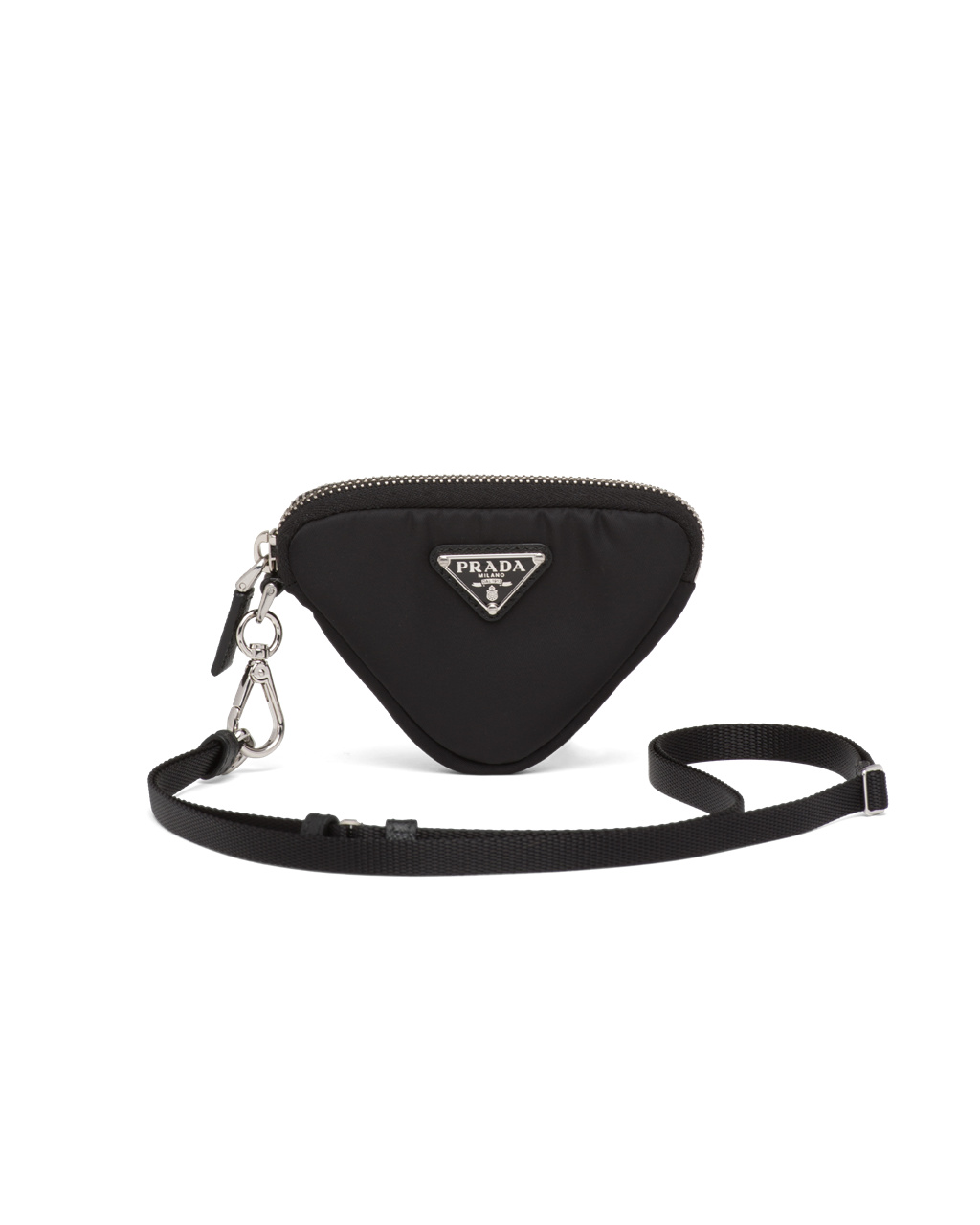 Prada Re-nylon Mini Pouch Fekete | KEYGAR169