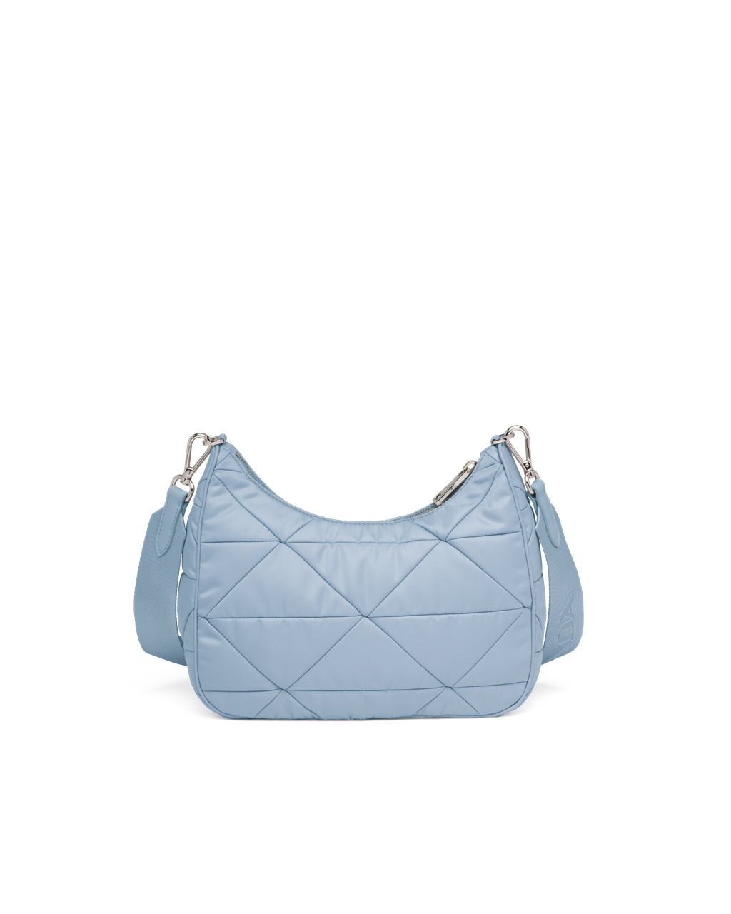 Prada Re-nylon Padded Hobo Bag Celeste | ENUGLY426