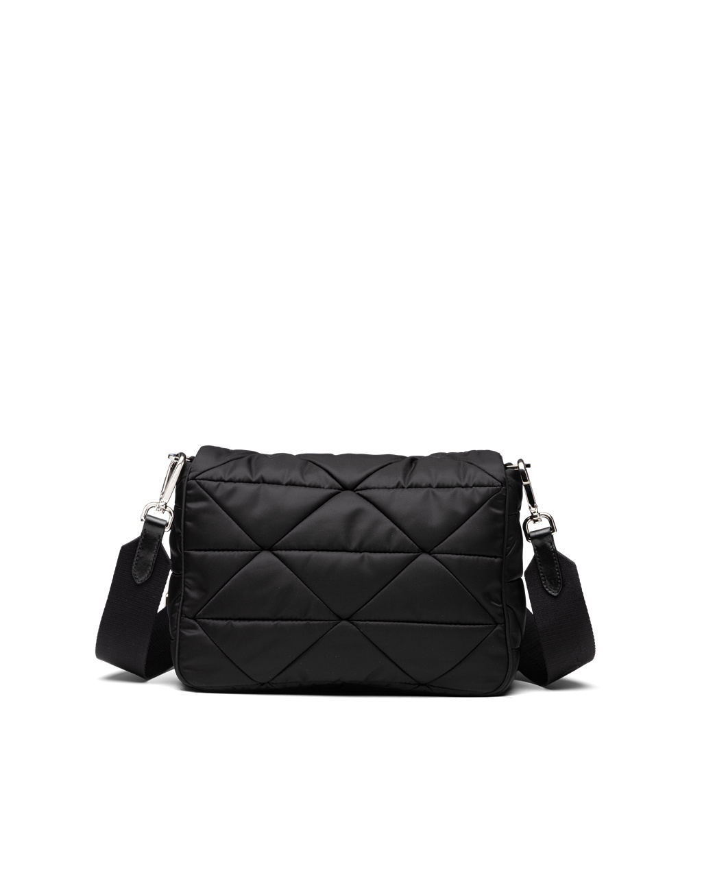 Prada Re-nylon Padded Shoulder Bag Fekete | EJNMBA120