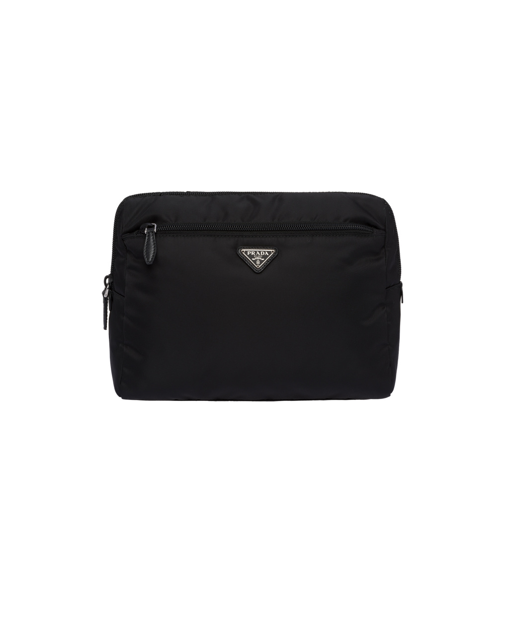 Prada Re-nylon Pouch Fekete Kék | JWDHMP573