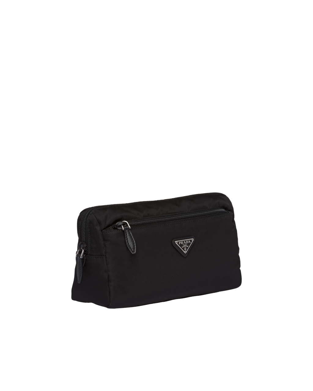 Prada Re-nylon Pouch Fekete Kék | TUIHYV318