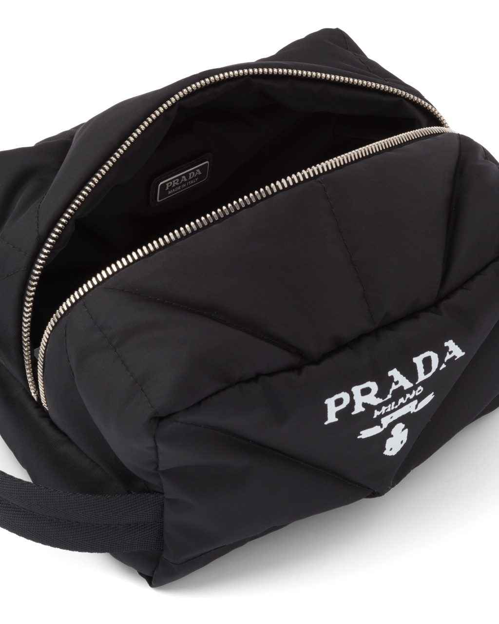 Prada Re-nylon Pouch Fekete | OZINRV439