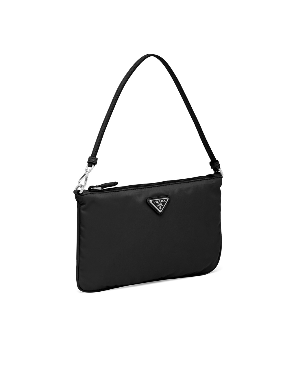 Prada Re-nylon Pouch Fekete | QGENZV830