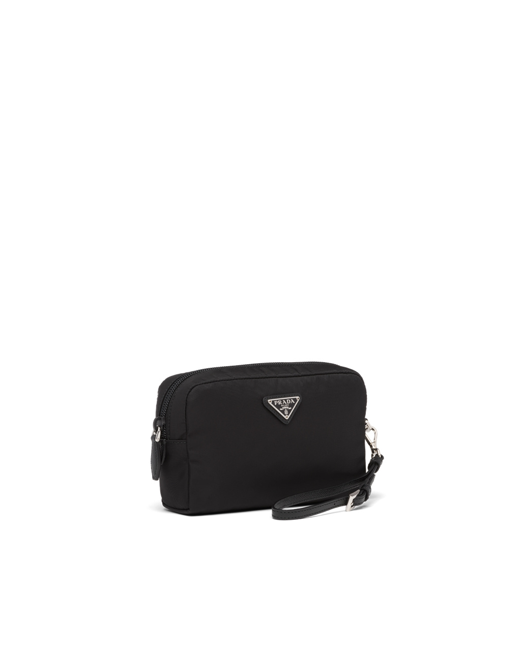 Prada Re-nylon Pouch Fekete | UZPGRE975