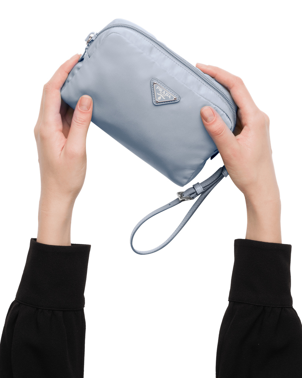 Prada Re-nylon Pouch Kék | IRYSMW059