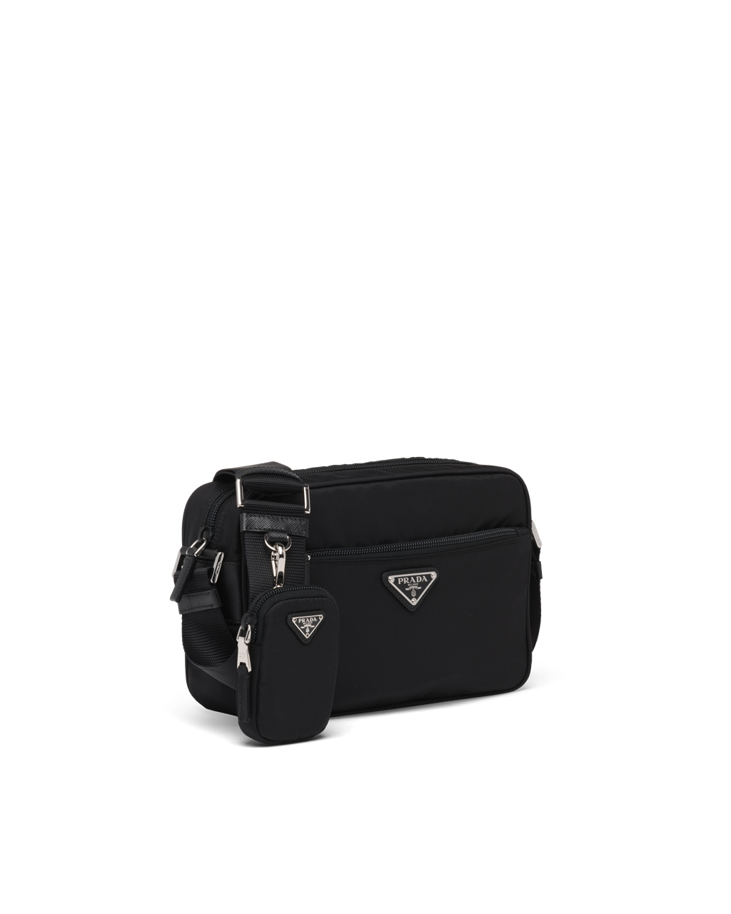 Prada Re-nylon Shoulder Bag Fekete | RIDTXQ157