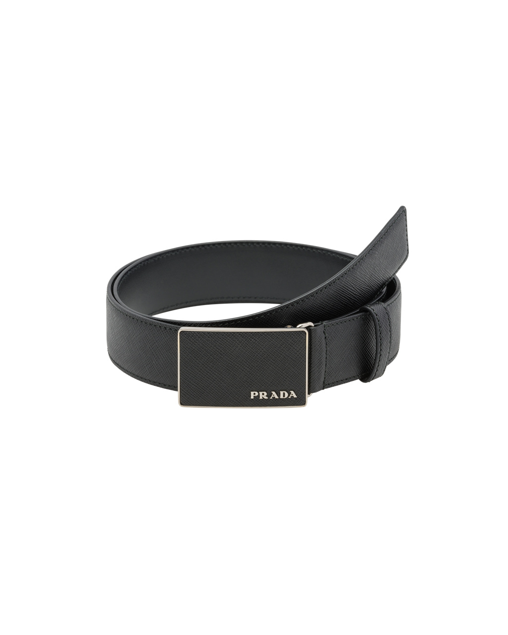 Prada Saffiano Bőr Belt Fekete | BWHDVF692