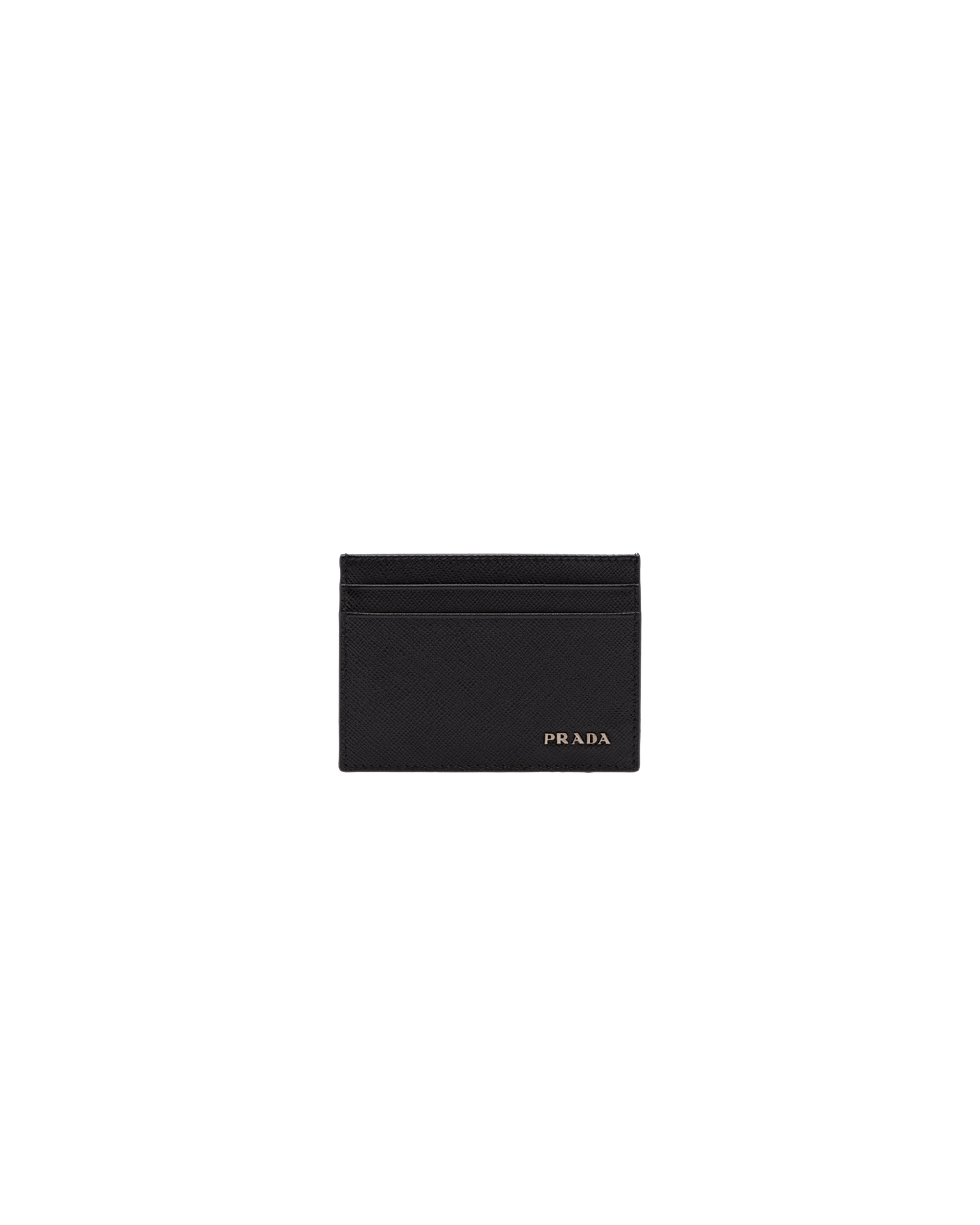 Prada Saffiano Bőr Card Holder Fekete | EIWSAV450