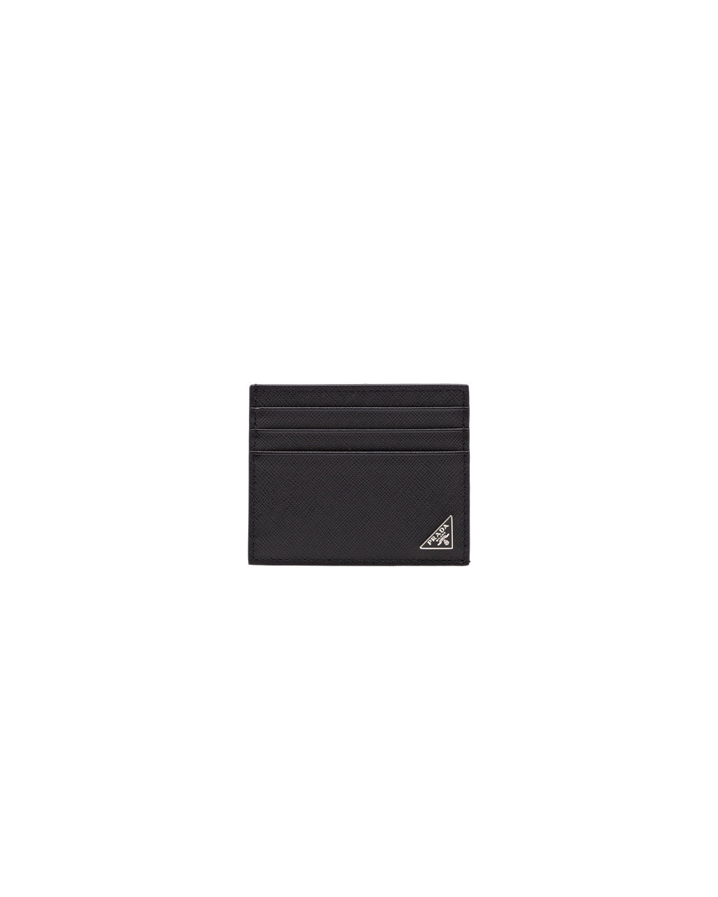 Prada Saffiano Bőr Card Holder Fekete | WGHCZE158