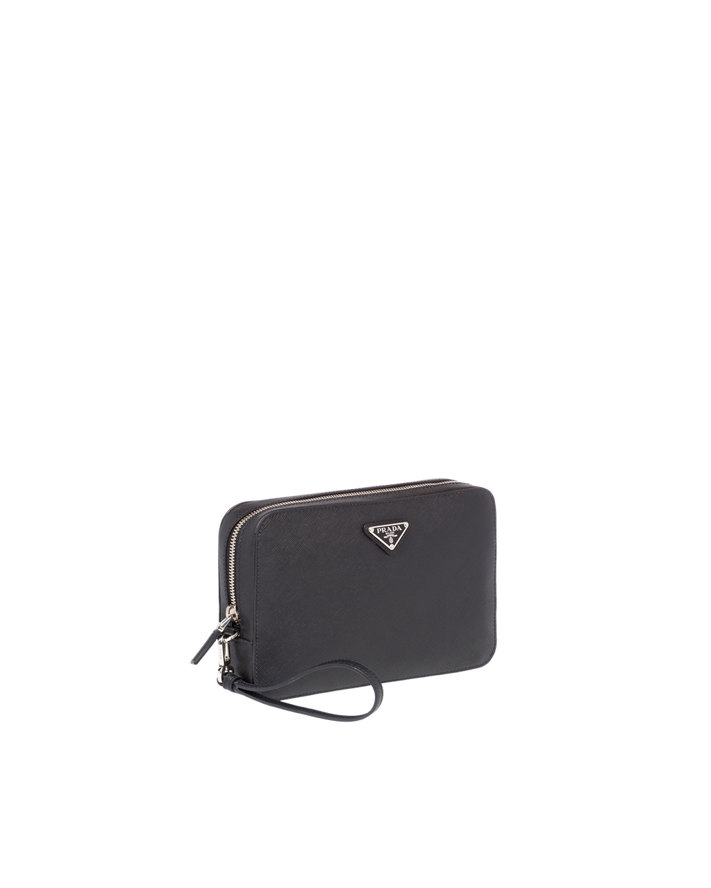 Prada Saffiano Bőr Clutch Fekete | DAZENJ490